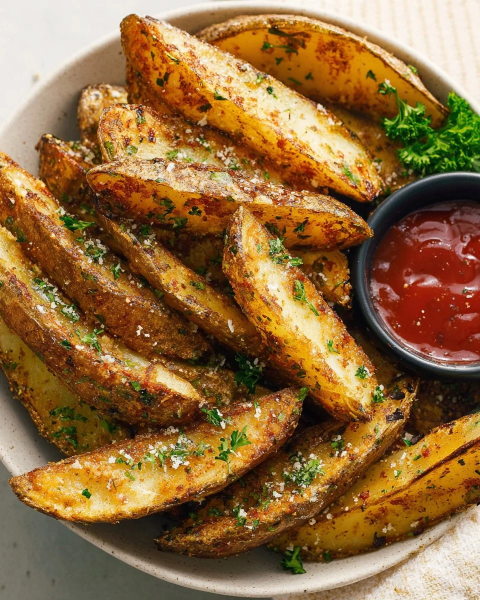 Air Fryer Potato Wedges