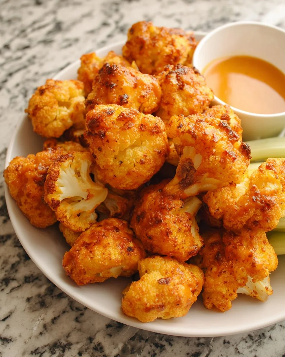 Air Fryer Cauliflower Wings