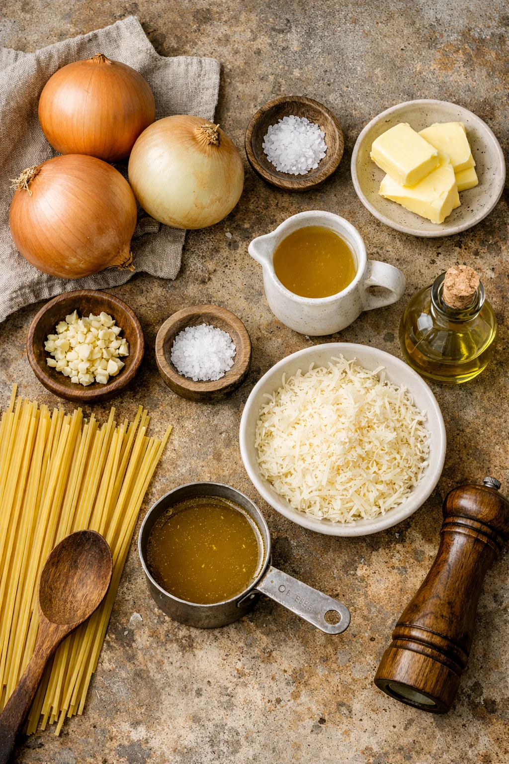 Caremalized Onion Pasta