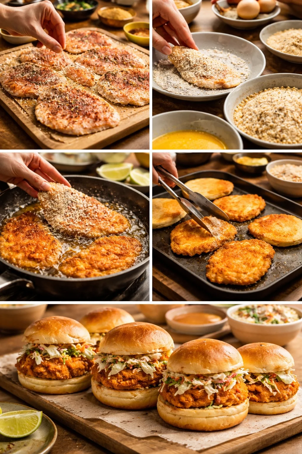 Bang Bang Chicken Sliders