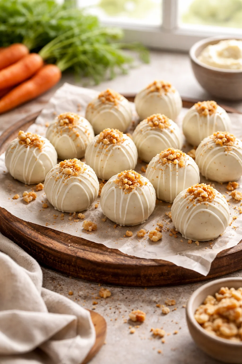 Carrot Cake Truffles