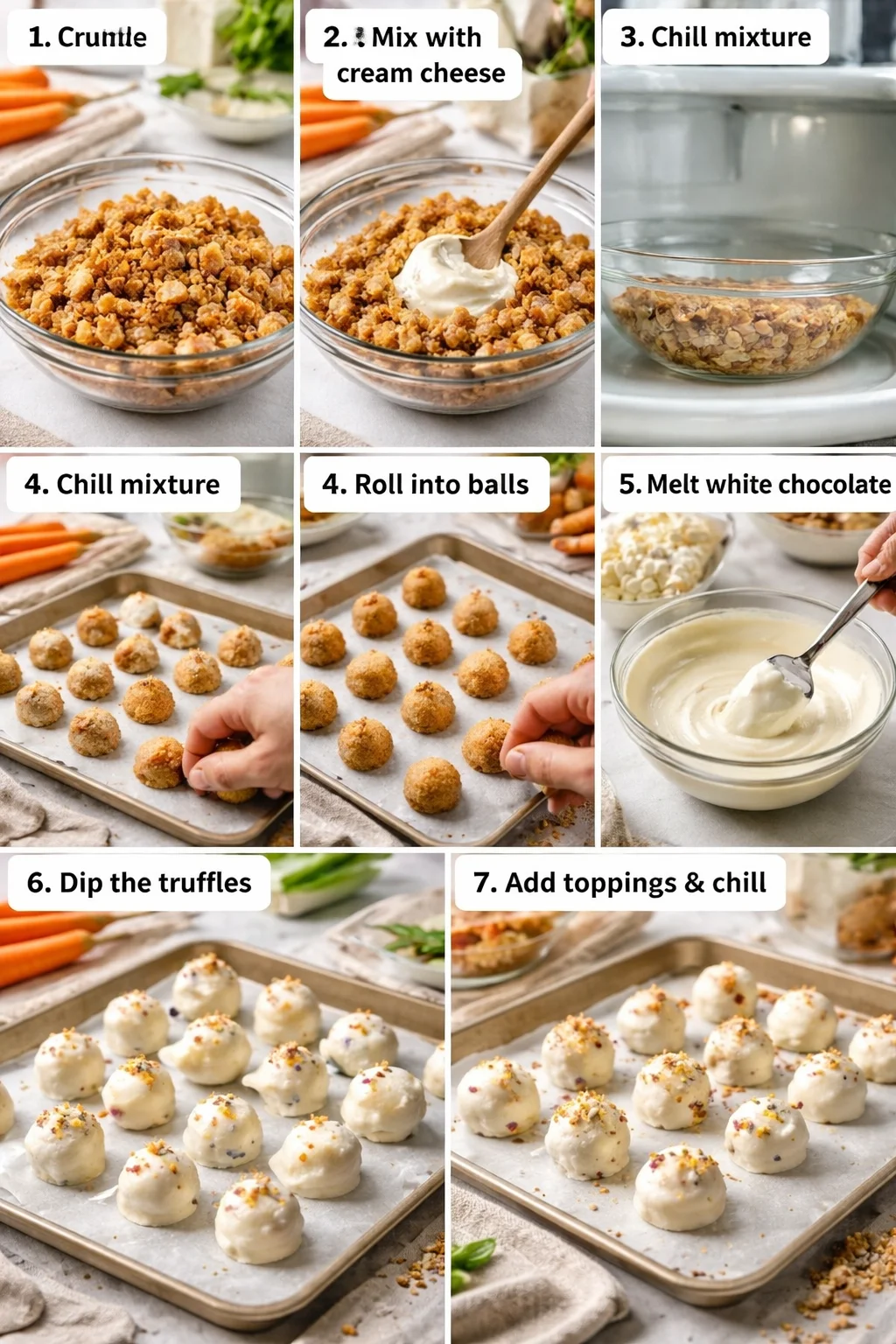 Carrot Cake Truffles