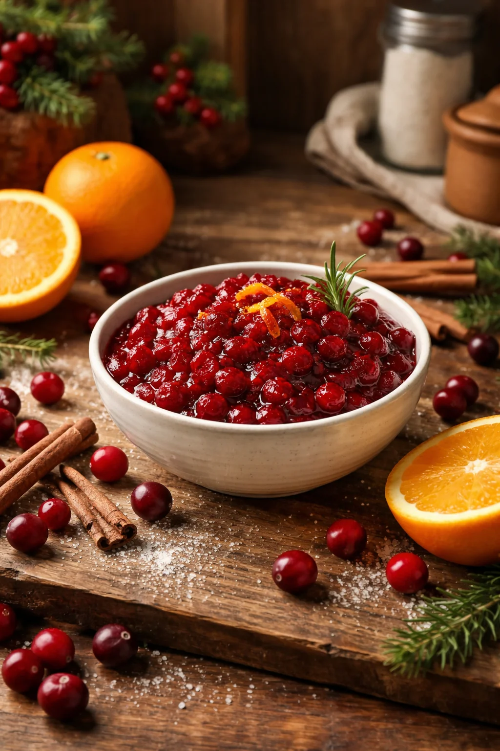 Homemade Fresh Cranberry Orange Sauce