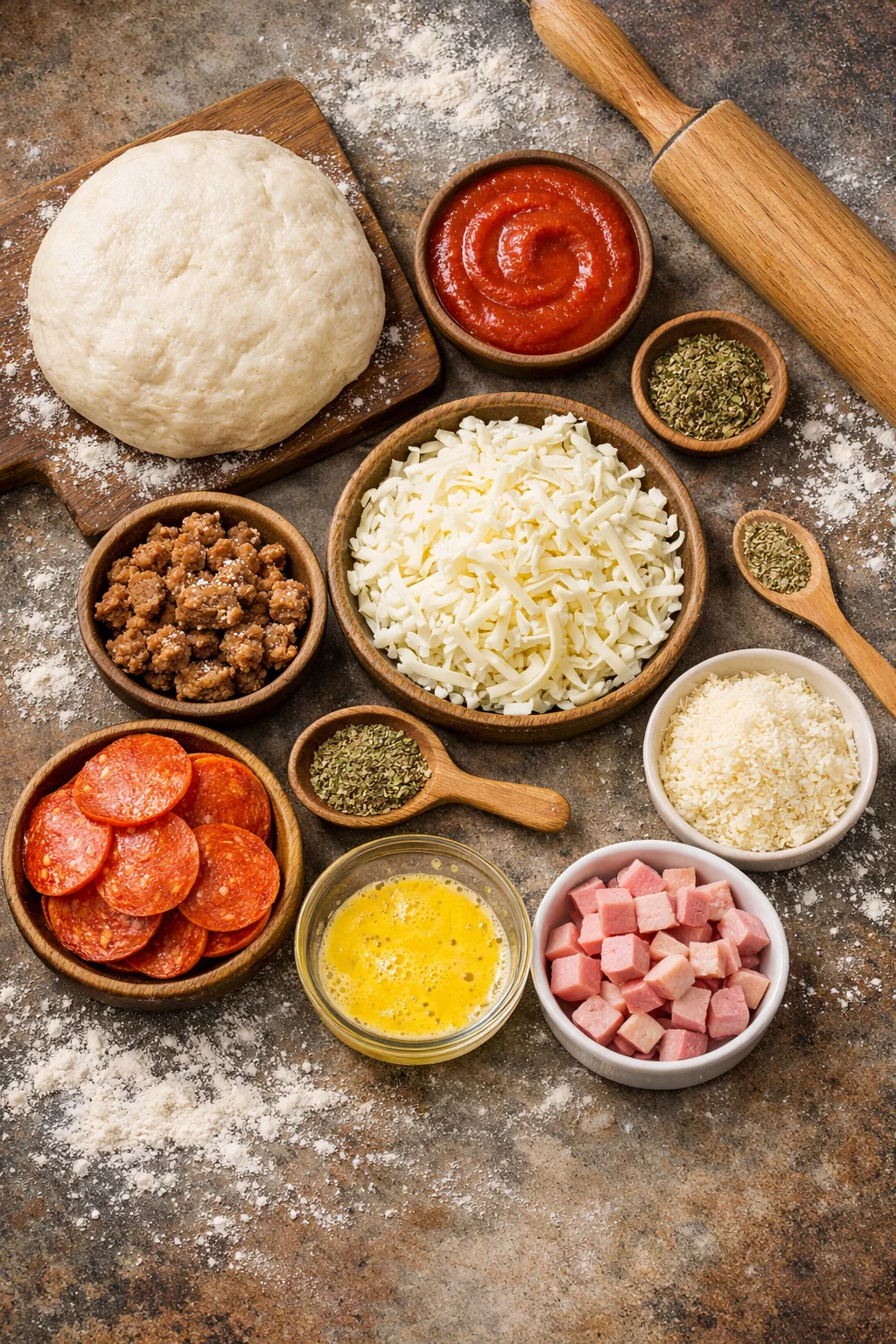 Homemade Pizza Pockets for Kids