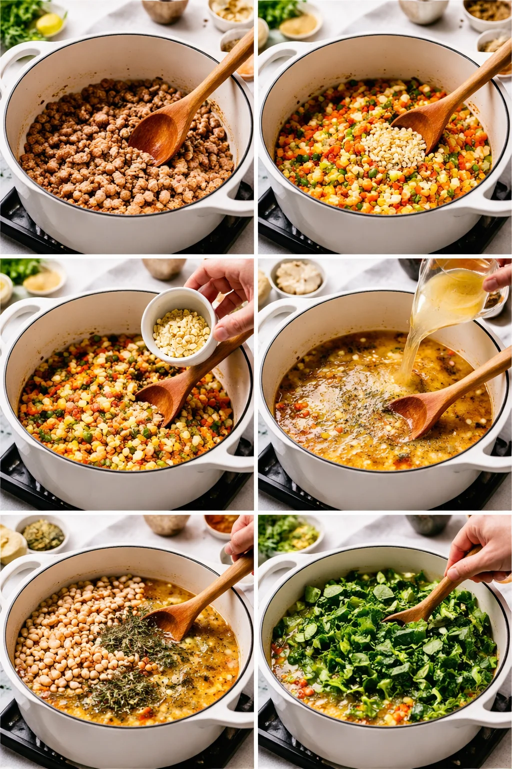 Italian Sausage White Bean Soup