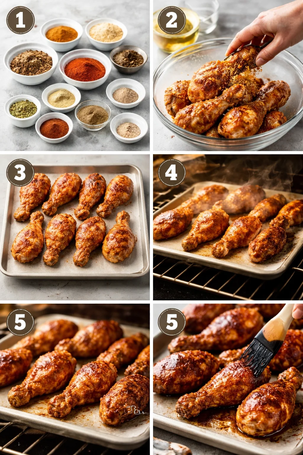 Sweet and Smokey Drumsticks